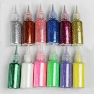 [Glitter Material] DIY Children Handmade Painting 12 Colors Gold Powder Glitter Powder Flower Glitte