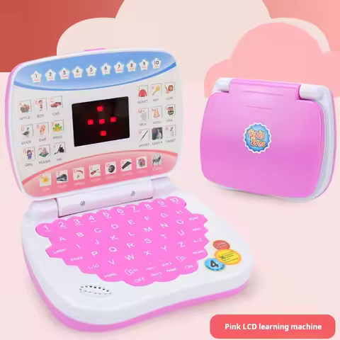 Learning Machine Laptop Computer Child Electronic Preschool Language Education Toys Gift Toddler Kid