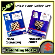 SUZUKI FRONT PULLEY DRIVE FACE ROLLER SET V100 VS125 VS150 VR125