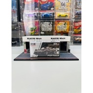 Pop Race x XCARTOYS 1:64 Mazda RX-7 RE-Amemiya Widebody Black