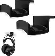 BRAINWAVZ ROOST Headphone Hanger, Black, Set of 2