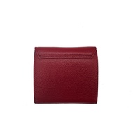 New store openingFoldable Genuine Leather ID Card Holder With Flip Lid Fashion Short Wallet Crossbod