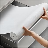 Viseeko Shelf Liner for Kitchen Cabinets: Non-Adhesive Drawer Liner Strong Grip Marble Shelf Liner E