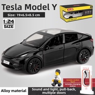 CHEZHI | Tesla ModelY Simulation Alloy Car Toy