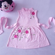 Baby G Collection GFD2212 Embroidered Halter Dress