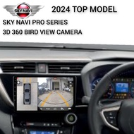 PERODUA MYVI 2018 -2022 ANDROID PLAYER WITH 360 BIRD VIEW  CAMERA