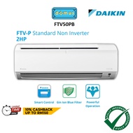 APP CONTROL Daikin Air Conditioner 2HP Non Inverter Aircond Penghawa Dingin Air Cond 2.0HP 冷气机 FTV50PB