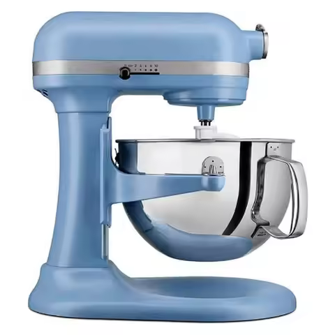 L8RE Stand Mixer Bowl-Lift SpiralsCoated Dough Hook Attachments for KB26G1X K5SS KSM5 KV25G8X KV25H0