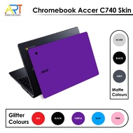 Acer Chromebook C740 Skin Sticker / DIY / Easy To Paste / GreenIT ArtStore