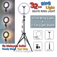 10 "/ 26cm  AND 30CM Dimmable LED Ringlight With 2.1M Tripod Stand For Phone Selfie Makeup Photograp