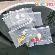 CLASSY Zipper bag zipper lock daisy bag organizer bag multipurpose bag mask holder coin holder acces