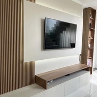 Wpc wall panel composite 2.95m, more plastic in the banding wood 16x295cm without in