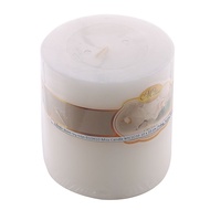 Round scented Candle D10H10 Miss Candle EDC0603 10 x 10 cm (White, orchid scent)