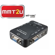 MT-VIKI FULL HD 1080P MANUAL 2 PORT USB 2.0 KVM VGA SWITCH BOX ADAPTER (KVM/U2M)