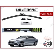 (Free Gift) Mercedes Benz E250 PIAA SI Tech Silicone Soft Wiper Blade