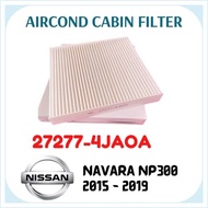 Nissan Navara NP300 2015 - 2019 Air Cond Cabin Filter (27277-4JA0A)