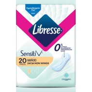 Libresse Sensitiv Maxi Non Wing Sanitary Pad 24cm 20s