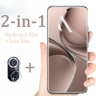 Hydrogel Film + Lens Film For vivo V29 V29e V30 V30e V40 V40e Pro Lite (India) 4G 5G (IDN) Full Cove