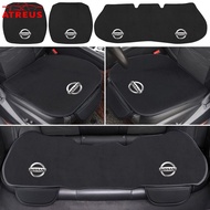Nissan Car Seat Cushion Seat Cover Front Back Seat Polyester Flannel Breathable Cushion Protection Mat For Nissan Almera Sentra Serena Grand Livina Terra Navara Teana Xtrail Sylphy Accessories