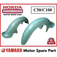 HONDA C50 / C100 FRONT FENDER 0 MAGAT MUDGUARD MUD GUARD DEPAN C-100 C 100 C-50 C 50 GREEN HONDA