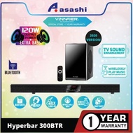 Vinnfier Hyperbar 300 BTR / 300BTR / Hyperbar300BTR Bluetooth Soundbar Speaker