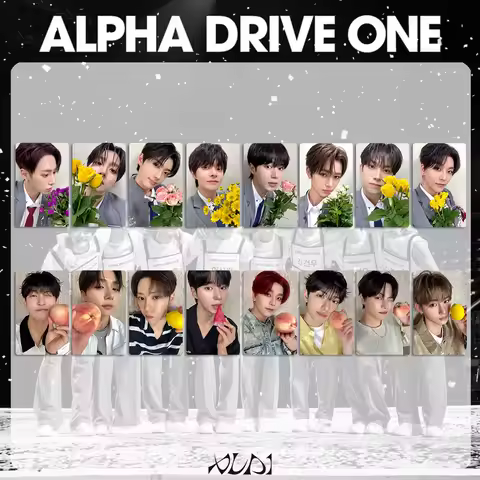 8Pcs/Set Idol ALD1 New Series Photocards Anxin Xinlong GEONWOO HD Printd Lomo Cards LEE LEO SANG HYE