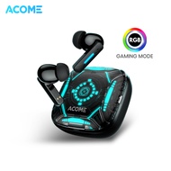 ACOME TWS GAMING T8 / TWS ANTI DELAY LOW LATENCY 60 MS / Headset Wireless Earphone Bluetooth 5.3 IPX