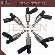 6PCS/LOT 06E906036F Fuel Injectors FIT For AUDI A4 A5 A6 Q5 2.0L Quattro 3.2L V6 2007-2012 NO# 06E90