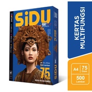Sinar Dunia HVS Paper SIDU A4 75g 500 Sheets [Per 1 Ream]