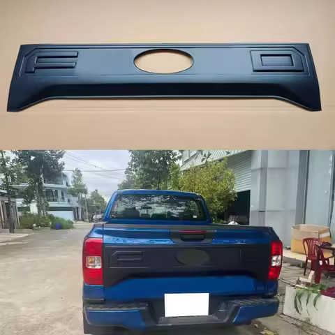 Tailgate Guard Trim Rear Door Protector Cover for Ford Ranger T9 Wildtrak Sport XLT XL+ XL 2023 2024