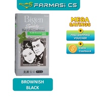 Bigen Speedy Hair Color Conditioner 882 Brownish Black 美源髮采黑髮霜棕黑色 [ hair-dye diy hair coloring Farma