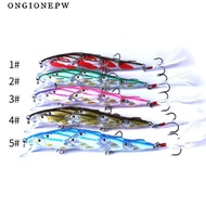 ONGIONEPW Fishing Lures, 11.5cm Artificial Fishing Lures Bait, Professional 15.7g Group Fishes Fishi