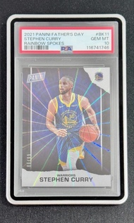 2021-22 Stephen Curry Father's Day /99 PSA 10