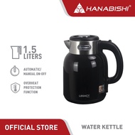 Hanabishi Water Kettle Legacy Series 1.5L HWK515BLK