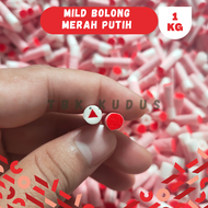 Gabus Busa Filter Mild Bolong Merah Putih Premium 1Kg