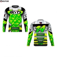 (XUYUE) KYT TT Course Arbolino Full Sublimation Shirt Long Sleeves Thai Look for Riders 3D Printed Long-sleeved Motorcycle Jersey Size XXS-6XL