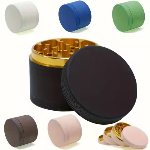 2.5inches Spices Grinder Aluminum Alloy Colorful Color Small and Portable