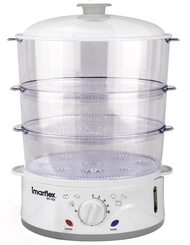 IMARFLEX หม้อนึ่งไฟฟ้า เครื่องนึ่งไอน้ำอเนกประสงค์ ชั้นนึ่ง3ชั้น รุ่น SC-532 กำลังไฟฟ้า 900 วัตต์ สิ