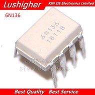 10pcs 6N136 DIP DIP8 new and