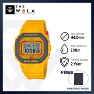 Casio G Shock DW-5610Y-9 Digital Retro 90s Sports Series Resin Case & Strap Watch DW5610Y DW5610Y-9 