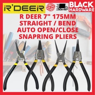 BLACK HARDWARE R Deer Bent Stright Retaining Clip Circlip Snap Ring Pliers External Internal Playar Muncung Tirus 令叉钳