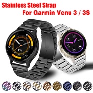 Stainless Steel Strap For Garmin Venu 3 / 3s Smart Watch band For Garmin Venu 3 3s 41mm 45mm Smart Watch Metal Strap