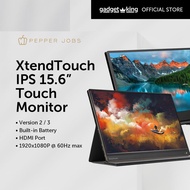 [Pepper Jobs] XtendTouch IPS 15,6” Portable Touch Monitor / Screen with 10800mAh capacity [XT1610F] 