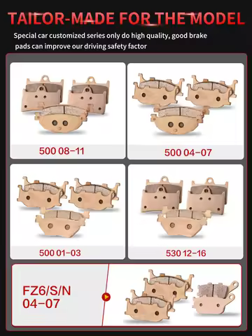 Mrrangt Motorcycle Metal sintering brake pad fit for YAMAHA T-MAX530 TMAX530 TMAX500 TMAX 500 530 XP