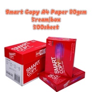 (1 x 5 reams)Smart Copy A4 Paper 80gsm 500Sheet/Smart Copy Kertas A4 80gsm 500Sheet