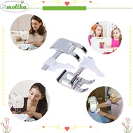 MOLIHA Adjustable Guide Presser Foot, Silver 2.8 * 4.7 * 0.8cm Sewing|Presser Foot,  Metal Universal