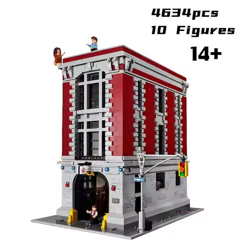Ghostbusting Tower Building Blocks 75827 'Ghostbusters' Ghost-Catching Tower Building Block Set, Chr