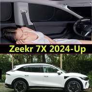 Car Sunshade for Zeekr 7X 2024-UP Fully Blackout Car Curtain Side Window Privacy Sun shade