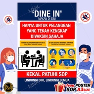 BUNTING SOP DINE-IN (NAK MAKAN DI LUAR DAH BOLEH)