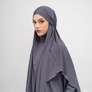TUBITA - Saba French Khimar by Tubita Khimar Labuh Khimar Chiffon Khimar Ironless Khimar Bertali